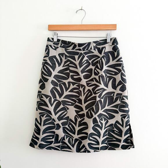 Akris Punto Dresses & Skirts - AKRIS PUNTO Tropical Leaf-Print Skirt 8